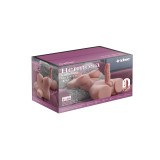XISE - HERMOSA LADY BOY TORSO FEMENINO CON DILDO CON VIBRACIÓN Y THRUSTING 49 CM