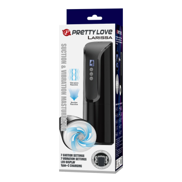 PRETTY LOVE - LARISSA MASTURBADOR SUCCIONADOR CON VIBRACIÓN