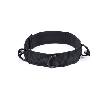 OHMAMA FETISH - MANETTE E COLLETTO IN NYLON - Sistemare le manette