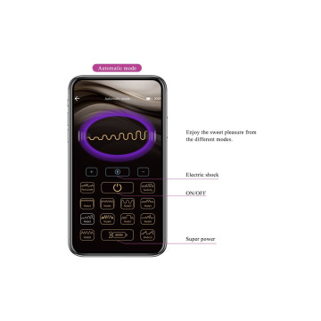 Pretty Love - Jefferson Plug Anal Controlado Por App Negro |