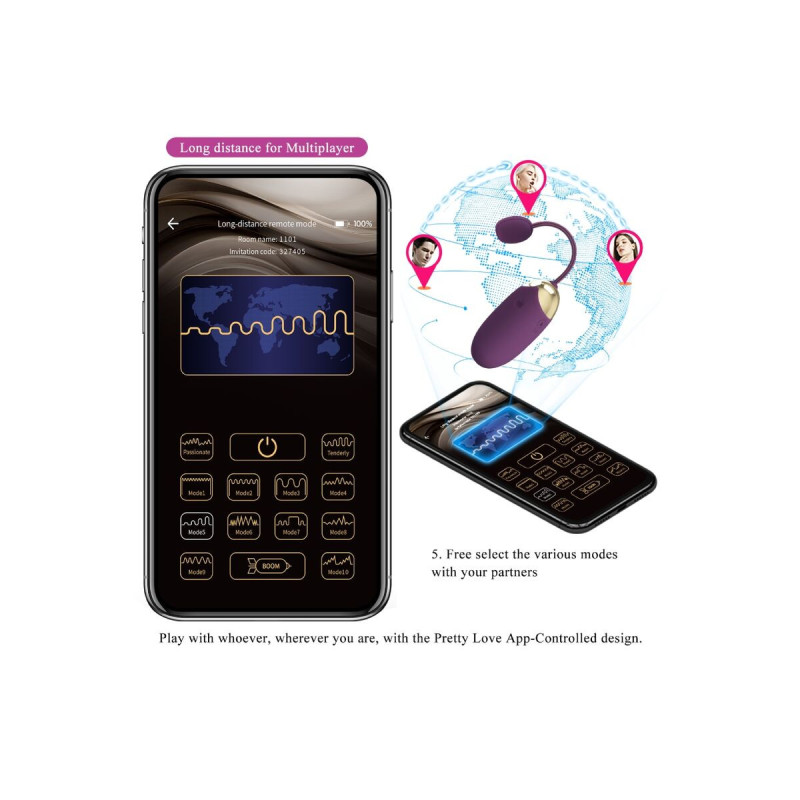 Pretty Love - Abner App Lila | Vybes.it