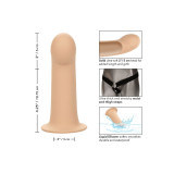 Calexotics - Performance Maxx Extensión Con Arnés Piel Claro |