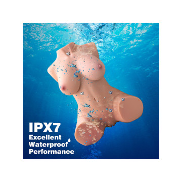 XISE - DANIA THRUSTING TORSO REALÍSTICO CON VIBRACIÓN FEMENINO 52 CM