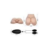 Crazy Bull - Vagina Y Ano Realísticos Con Vibración Posición 5 |