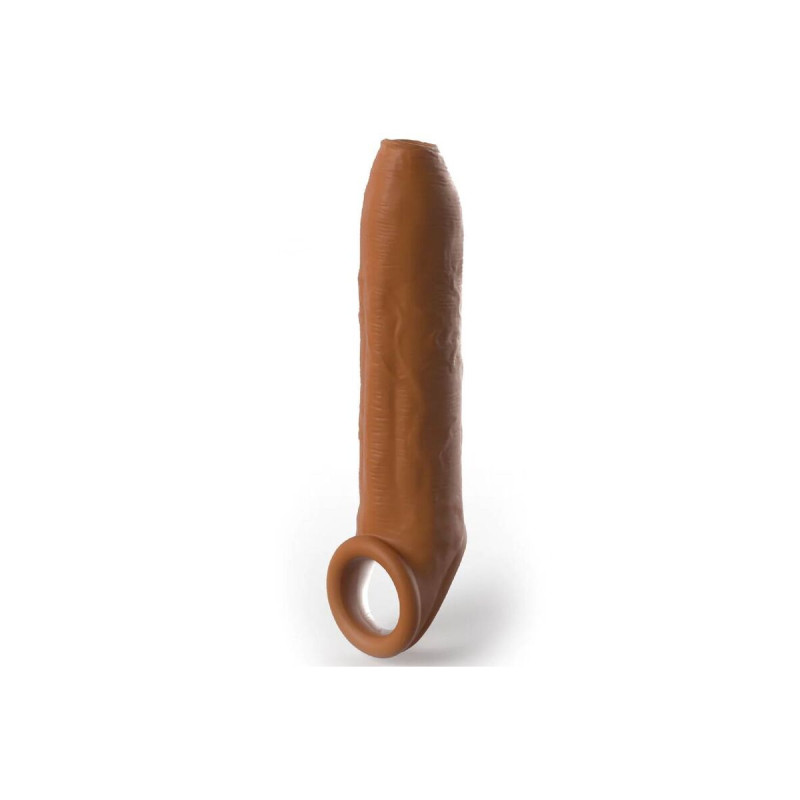 Pipedreams - Ärmel Uncut 17,78 Cm Mit Riemen Karamell | Vybes.it