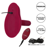 CALEXOTICS - RIDER MASSAGER DOUBLE MOTEUR TÉLÉCOMMANDE ROUGE