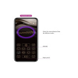 Pretty Love - Nymph Huevo Vibrador Controlado Por App Lila |