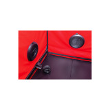 Secret Dome - Kink Club Cabina Scandale Negro & Rojo | Vybes.it