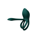 Zalo - Bayek Anillo Vibrador Control Remoto Parejas Verde | Vybes.it