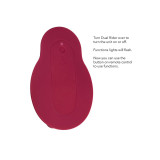 Calexotics - Rider Massager Doppelmotor Fernbedienung Rot | Vybes.it