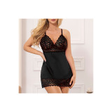 Subblime - Babydoll Con Estampado Floral Pecho Negro L/Xl | Vybes.it
