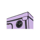 Secret Dome - Kink Club Cabina Scandale Morado | Vybes.it