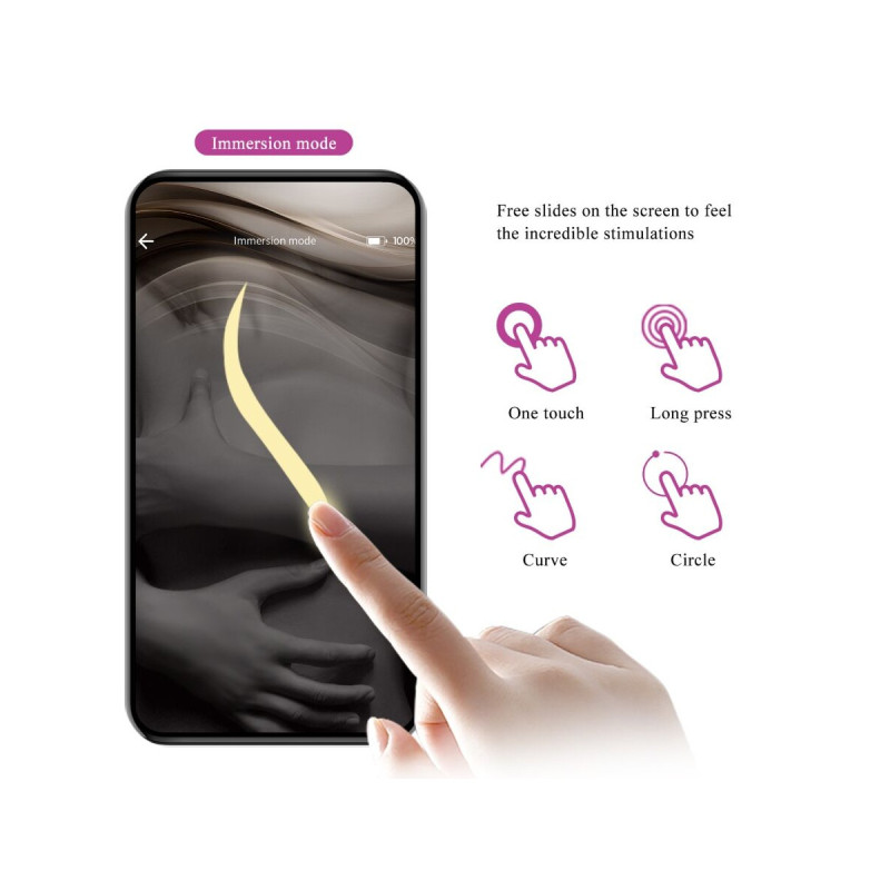 Pretty Love - Vibrateur Contrôlé Par Application Leviathan Violet |