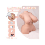 XISE - TINY THRUSTING TORSO REALÍSTICO CON VIBRACIÓN FEMENINO 40 CM