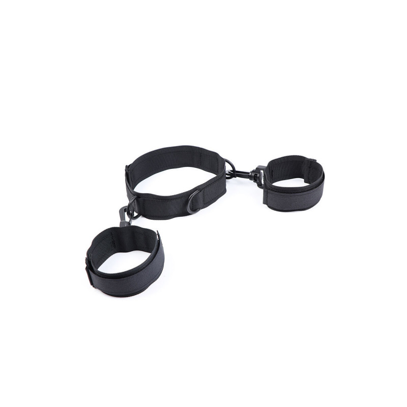 OHMAMA FETISH - MANETTE E COLLETTO IN NYLON - Sistemare le manette