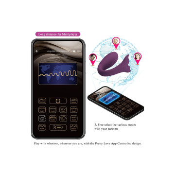 Pretty Love - Jayleen Vibrador App Control Remoto Lila | Vybes.it