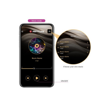 Pretty Love - Catalina Vibrador App Control Remoto Lila | Vybes.it