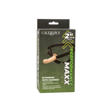 Calexotics - Performance Maxx Extension With Harness Light Skin |