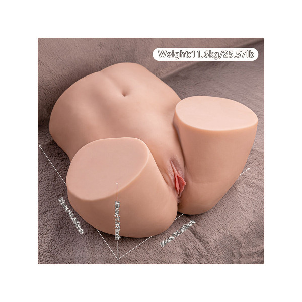 XISE - ETHEL THRUSTING MASTURBADOR VAGINA REALÍSTICO CON VIBRACIÓN MULTIPOSICIÓN