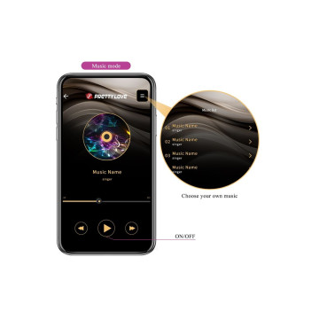 Pretty Love - Jayleen Vibrador App Control Remoto Lila | Vybes.it