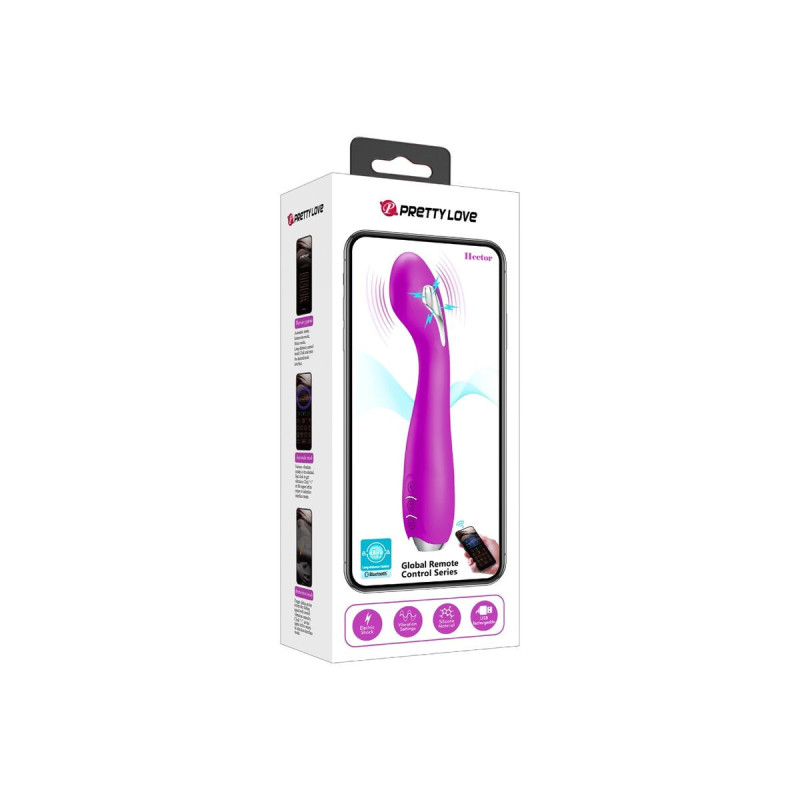 Pretty Love - Hector Vibrador Electroshock App Gratuita Violeta |