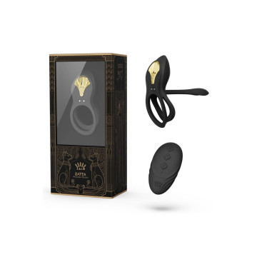 Zalo - Bayek Anillo Vibrador Control Remoto Parejas Negro | Vybes.it