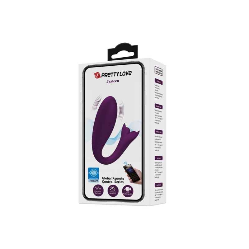 Pretty Love - Jayleen Vibrador App Control Remoto Lila | Vybes.it