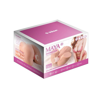 XISE - MAYA SUCKING MASTURBADOR VAGINA Y ANO REALÍSTICO CON VIBRACIÓN Y SUCCIONADOR 4.5 KG