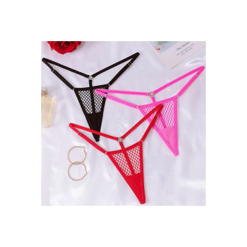 CHILIROSE - CR 4856 MICRO STRING RÉSILLE ROUGE S/M - CHILIROSE PANTIE…