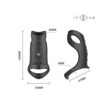 Intense - Jerome Anillo Vibrador Ajustable Modelo 12 | Vybes.it
