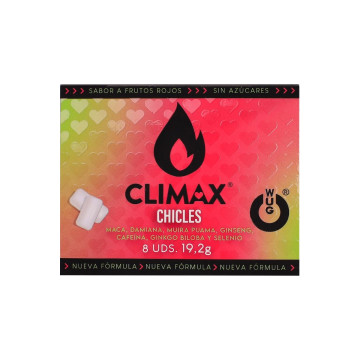 WUG Climax - Functional chewing gum with Maca, Damiana and Ginseng to…