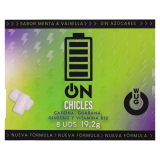 WUG On – Énergie instantanée en chewing-gum, blister de 8 unités