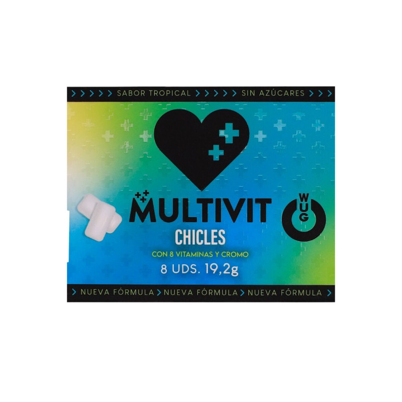 WUG Multivit - La gomma da masticare funzionale che rafforza le tue d…