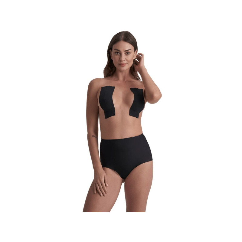 BYE-BRA - BODY TAPE DOUBLE SIDED CINTA DE DOBLE CARA NEGRO TALLA ÚNIC…
