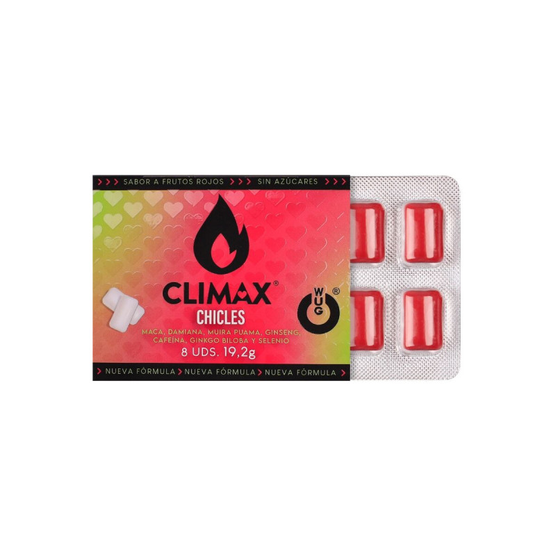 WUG Climax - Functional chewing gum with Maca, Damiana and Ginseng to…