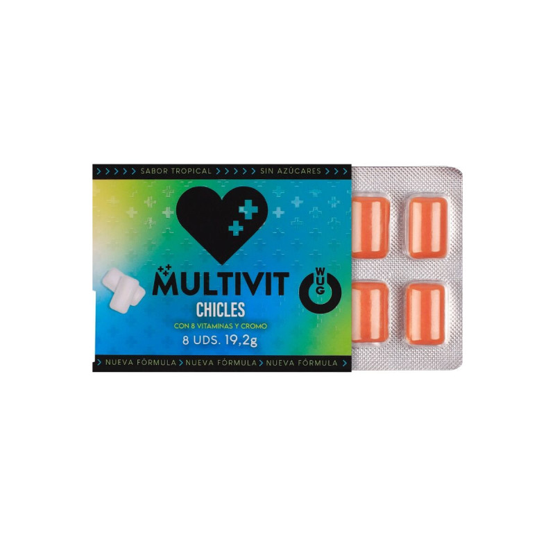 WUG Multivit - Le chewing-gum fonctionnel qui renforce vos défenses i…