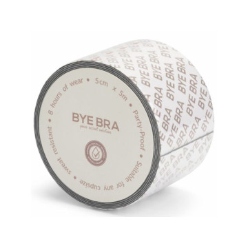 BYE-BRA - BODY TAPE DOUBLE SIDED CINTA DE DOBLE CARA NEGRO TALLA ÚNIC…