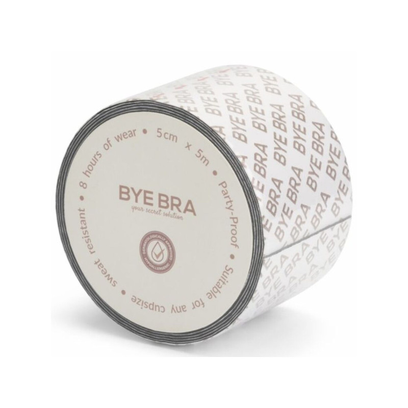 BYE-BRA - BODY TAPE DOUBLE SIDED CINTA DE DOBLE CARA NEGRO TALLA ÚNIC…