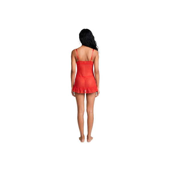 LIVCO CORSETTI FASHION - NUIT SET CAMISETA + PANTY ROJO 2028 L/XL