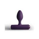 Rocks - Off - Nova Solaris Plug Anal Fino Recargable 16 Funciones