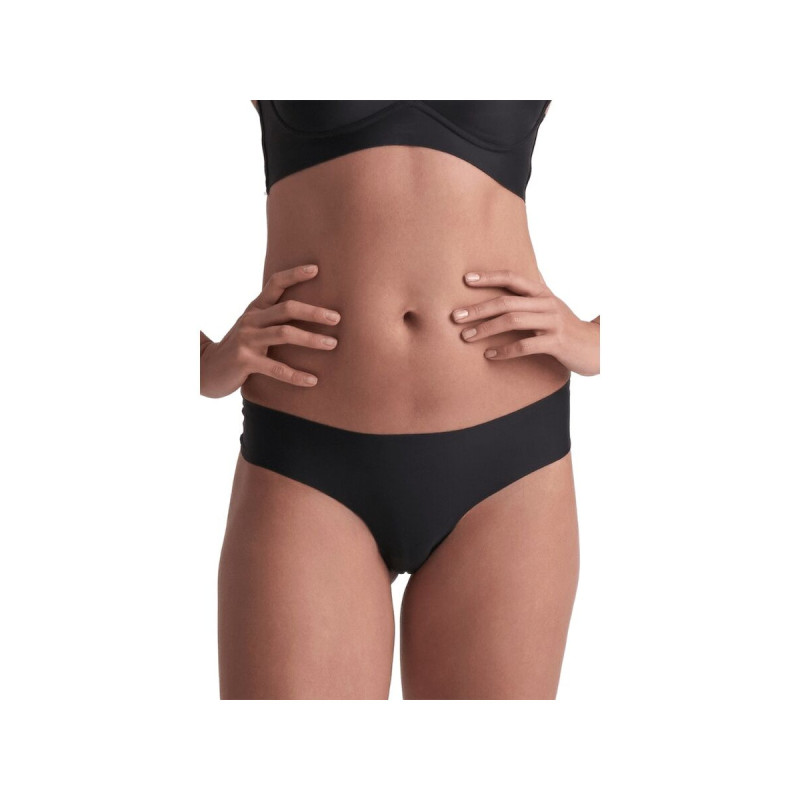 BYE-BRA - INVISIBLE THONG 2 PACK BEIGE & BLACK SIZE M - BYE BRA - UND…