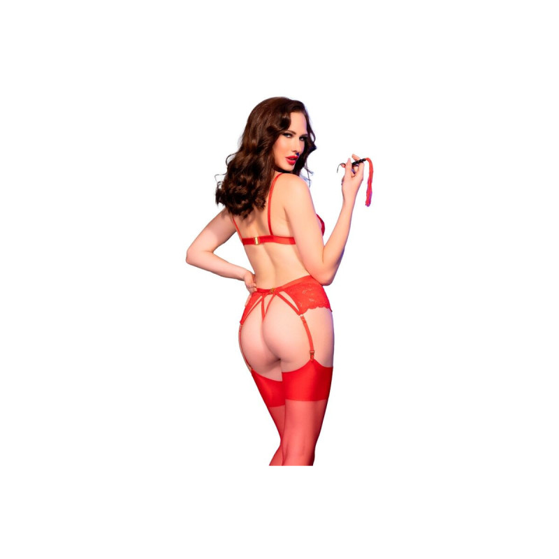 Chilirose - Cr 4895 Conjunto 5 Piezas Rojo Xl | Vybes.it
