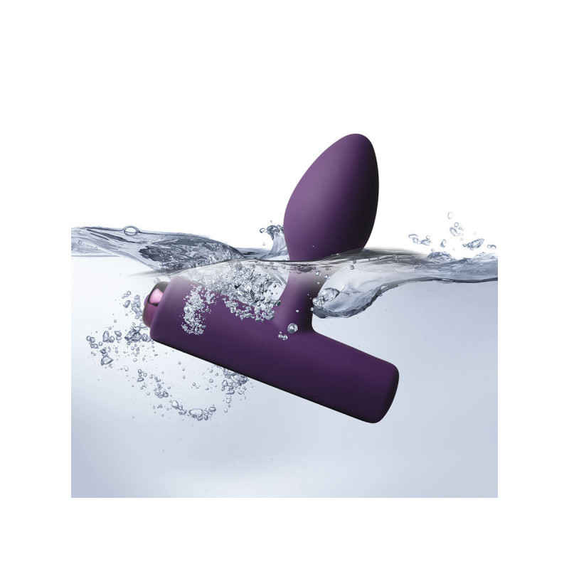 Rocks - Off - Nova Solaris Plug Anal Fino Recargable 16 Funciones