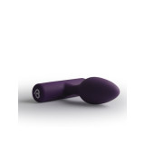 Rocks - Off - Nova Solaris Plug Anal Fino Recargable 16 Funciones