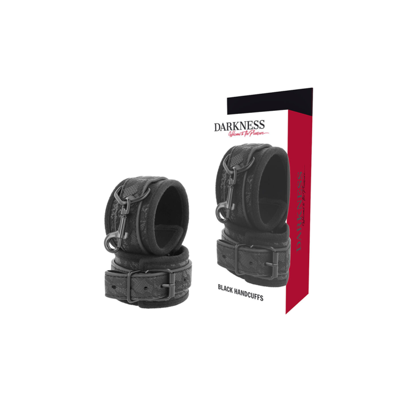 Darkness - Luxe Esposas Bdsm Negro | Vybes.it