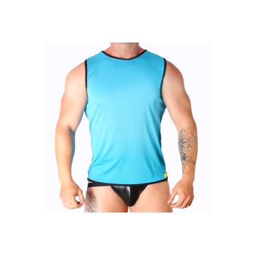 MACHO - T-SHIRT BLU L/XL - MACHO UNDERWEAR - /product_models/374 - Ma…
