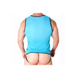 MACHO - T-SHIRT BLU L/XL - MACHO UNDERWEAR - /product_models/374 - Ma…