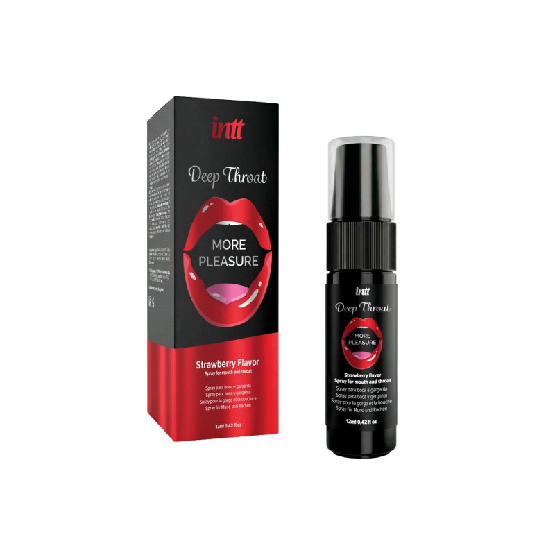 INTT - DEEP THROAT MORE PLEASURE ORAL SPRAY STRAWBERRY FLAVOR - INTT…