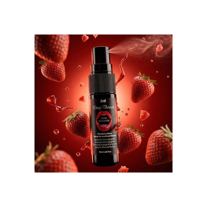 INTT - DEEP THROAT MORE PLEASURE ORAL SPRAY STRAWBERRY FLAVOR - INTT…