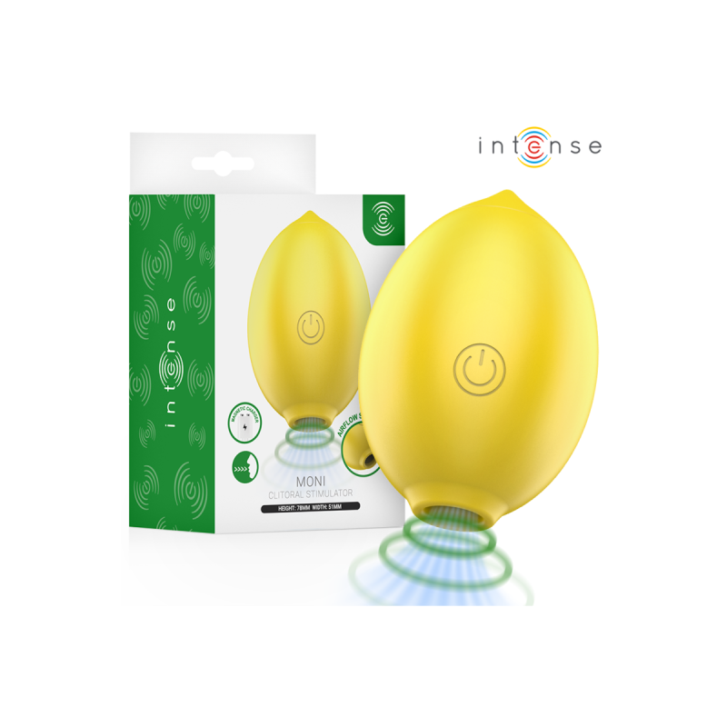 Intense - Moni Estimulador Succionador De Clítoris Limón | Vybes.it